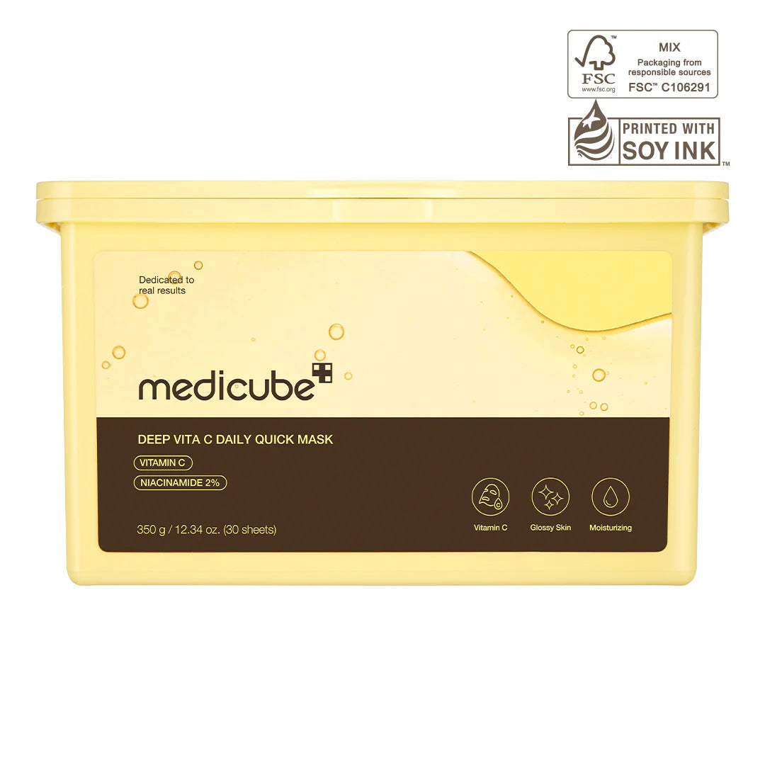 MEDICUBE - Deep Vita C Daily Quick Mask