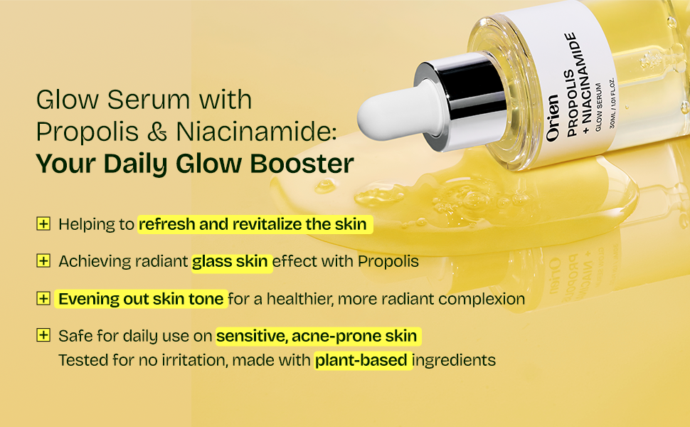 ORIEN - Propolis Niacinamide Glow Serum