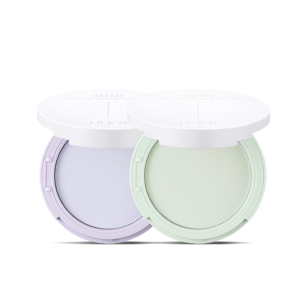 IPKN - Color Correcting Blur Pact 02 Green (Discounted)