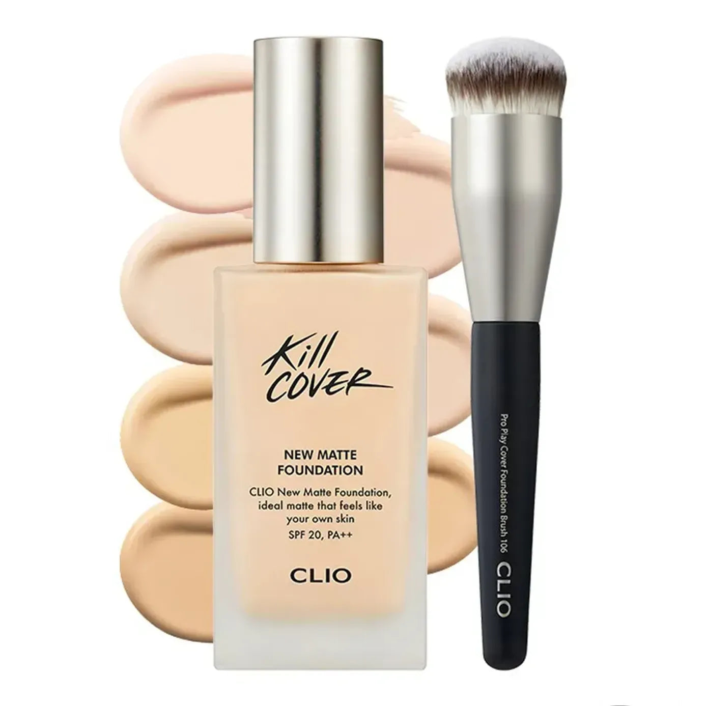 ファンデーション CLIO Kill Cover New Matte Foundation 38g CLIO - Kill Cover New Matte Foundation – Korea Cosmetics BN