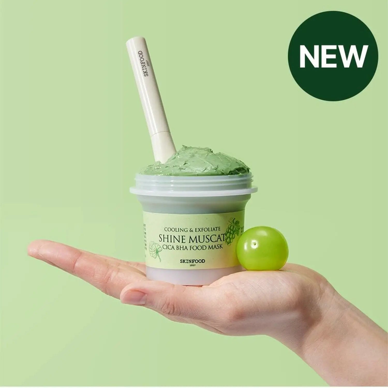 SKINFOOD - Shine Muscat Cica BHA Food Mask