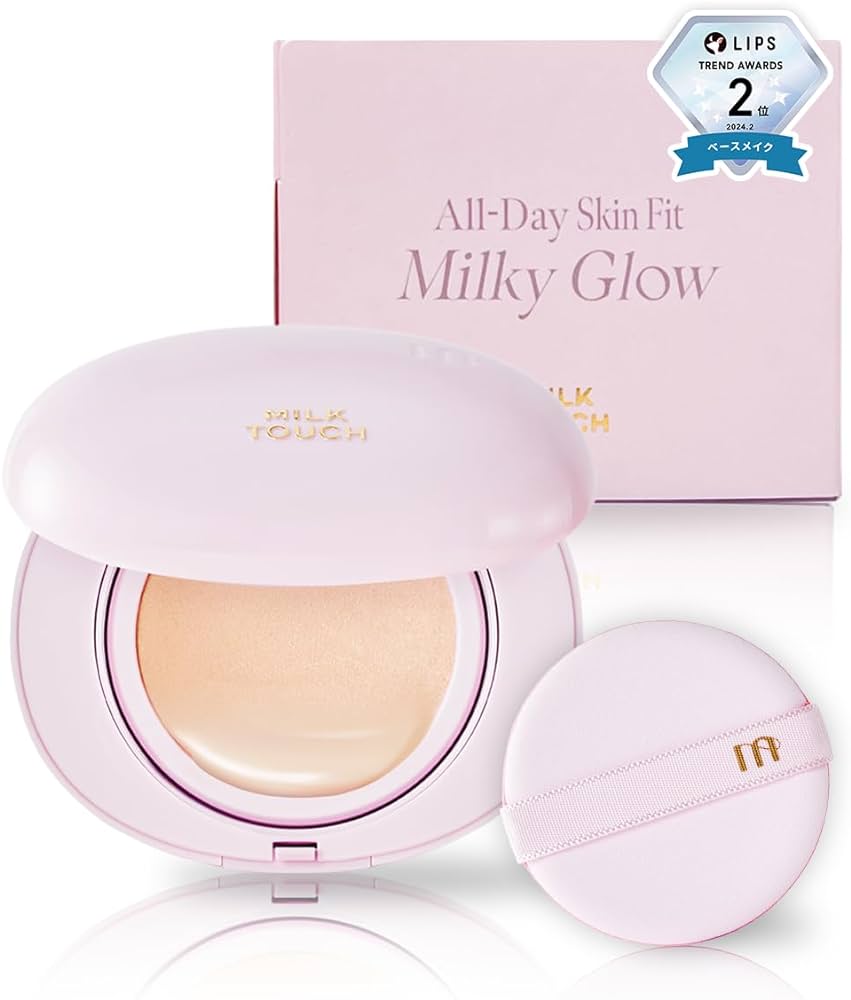 MILK TOUCH - All-day Skin Fit Milky Glow Cushion