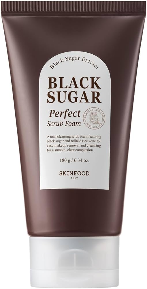 SKINFOOD - Black Sugar Perfect Scrub Foam