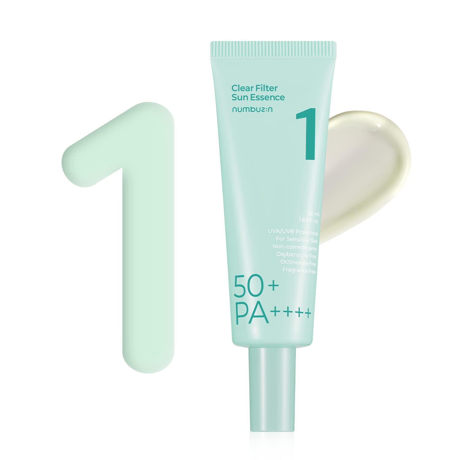 NUMBUZIN - No. 1 Clear Filter Sun Essence SPF50+ PA++++