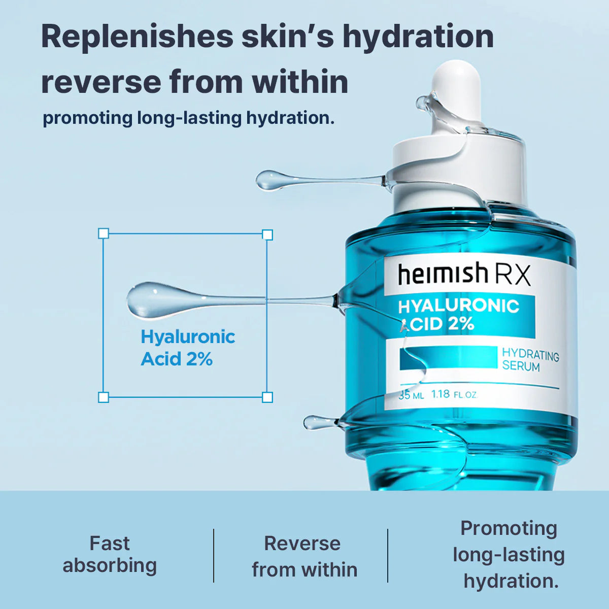 HEIMISH - RX Hyaluronic Acid 2% Hydrating Serum