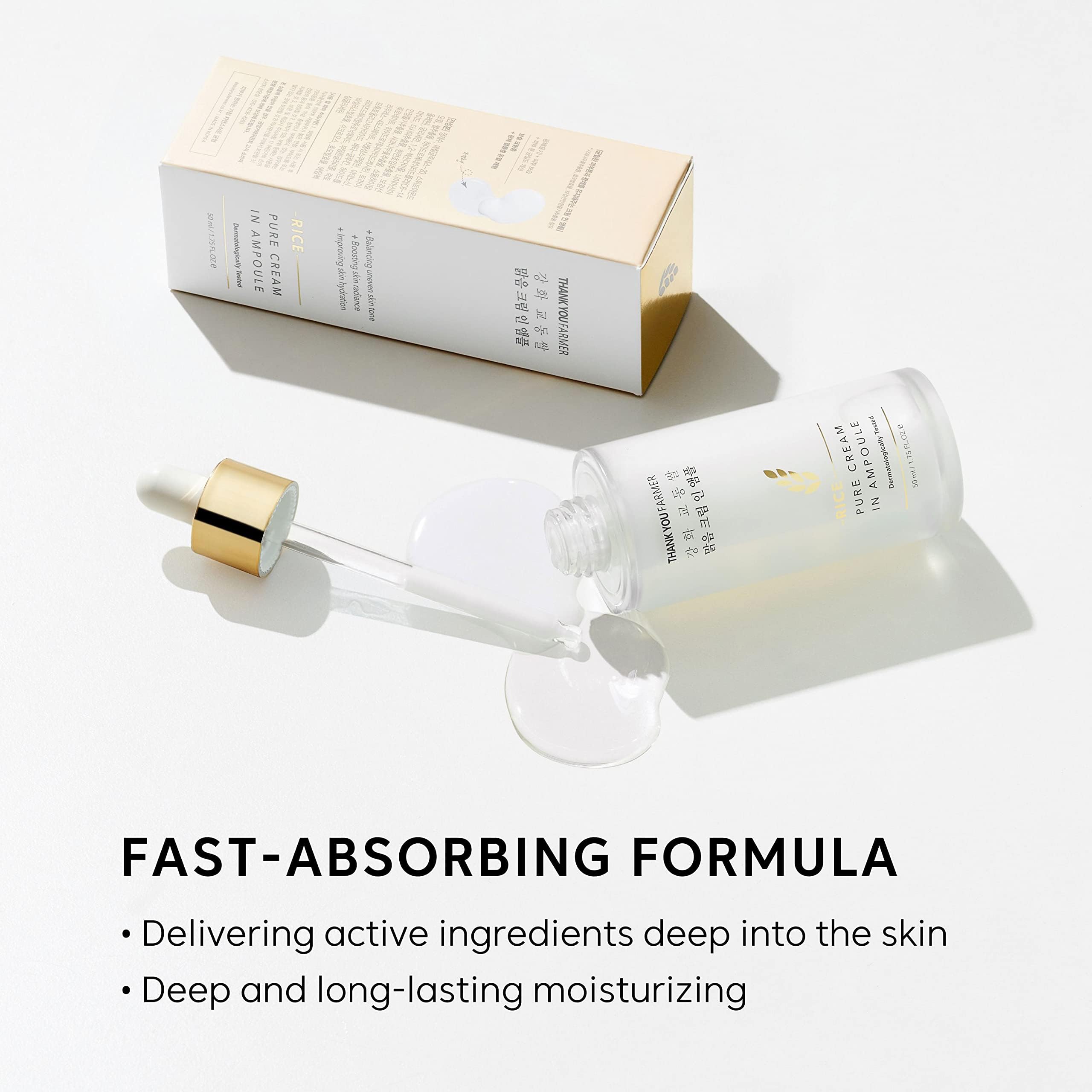 THANK YOU FARMER - Rice Pure Cream In Ampoule