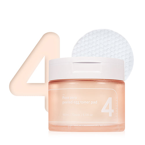 NUMBUZIN - No. 4 Pore Zero Peeled Egg Toner Pad