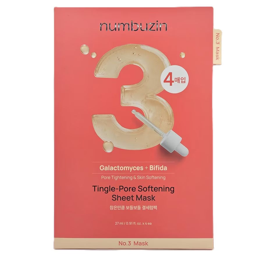 NUMBUZIN - No. 3 Tingle-Pore Softening Sheet Mask