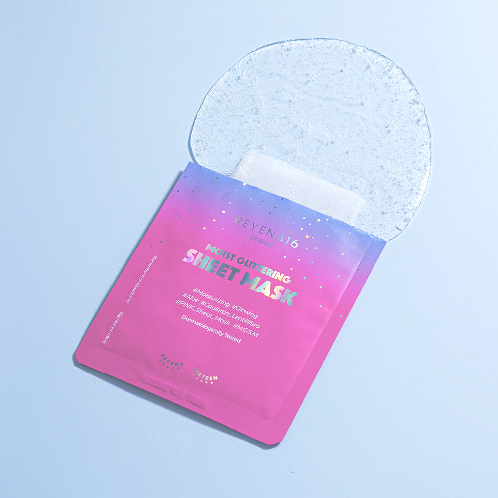REYENA16 - Moist Glittering Sheet Mask