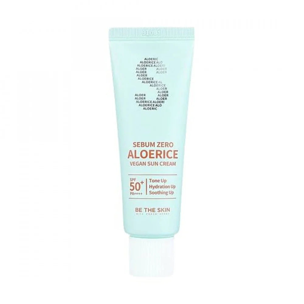 BE THE SKIN - Sebum Zero Aloerice Vegan Sun Cream
