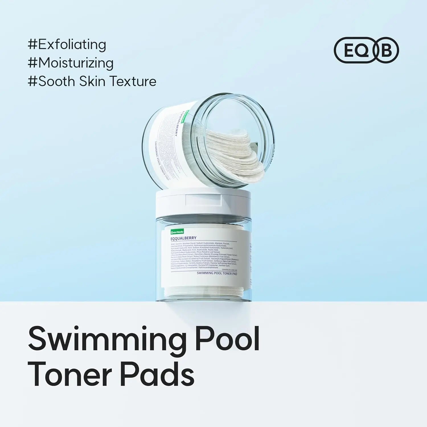 EQQUALBERRY - Swimming Pool Toner Pads