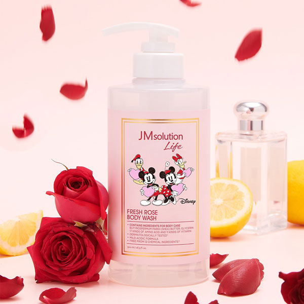 JMSOLUTION - Life Disney Fresh Rose Body Wash (Discounted)