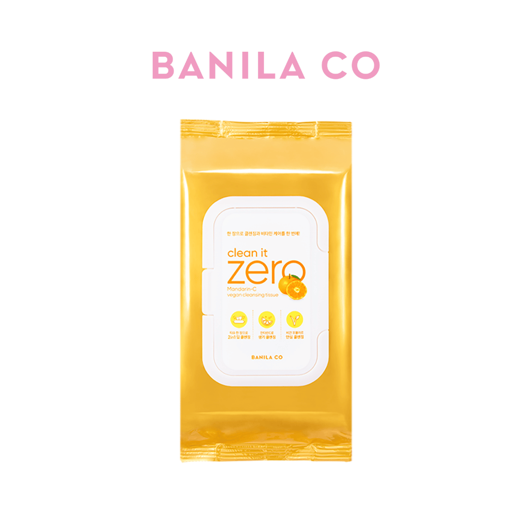 BANILA CO Clean it Zero Mandarin-C Vegan Cleansing Tisseu (80ea)