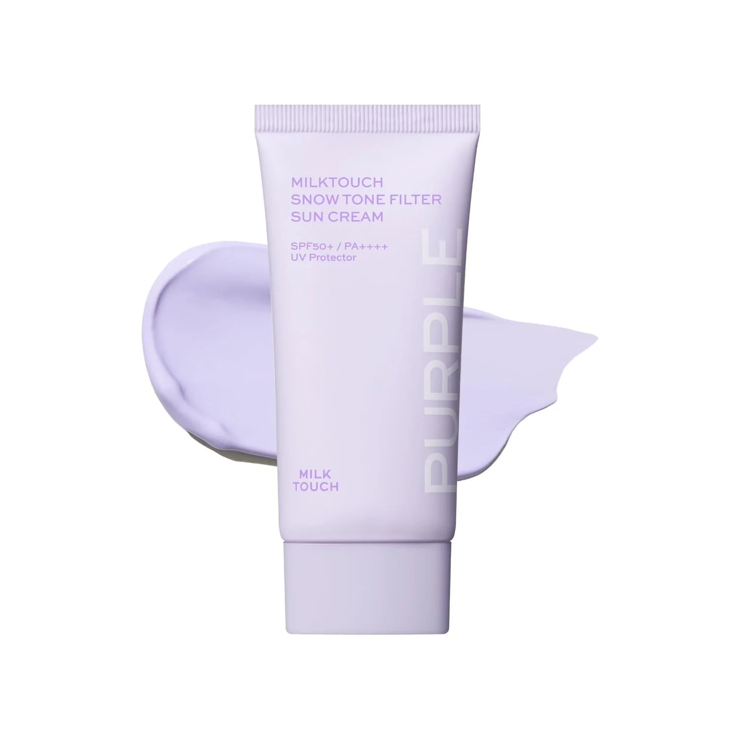 MILK TOUCH - Snow Tone Filter Sun Cream #Aurora Purple