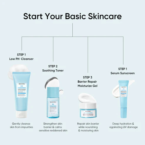 SKINTIFIC - 5X Ceramide Barrier Repair Kit