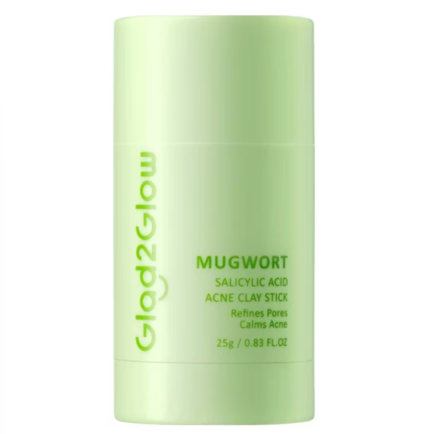 GLAD2GLOW - Mugwort Salicylic Acid Acne Clay Stick