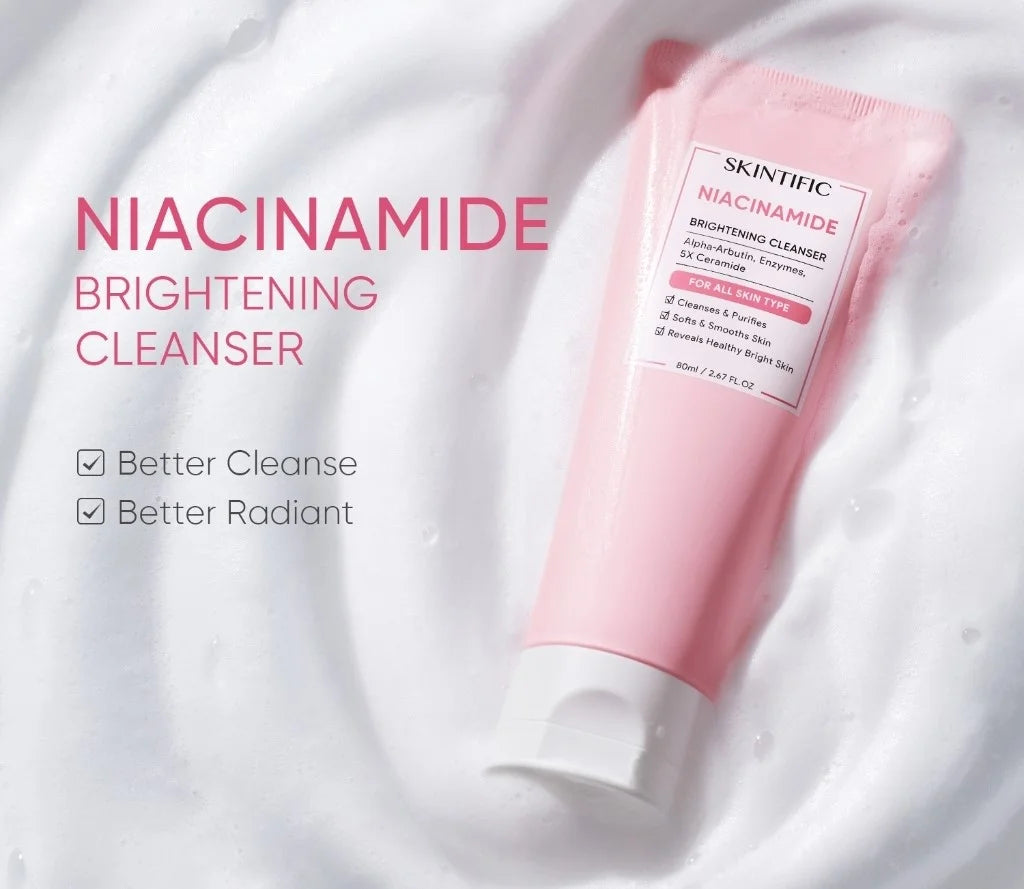 SKINTIFIC - Niacinamide Brightening Cleanser