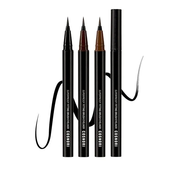 COSNORI - Superproof Fitting Brush Eyeliner