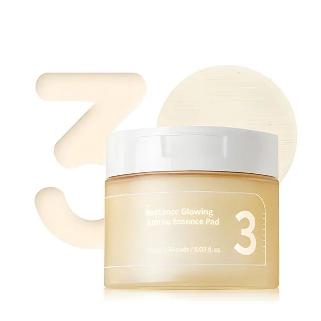 NUMBUZIN - No. 3 Radiance Glowing Jumbo Essence Pad – Korea