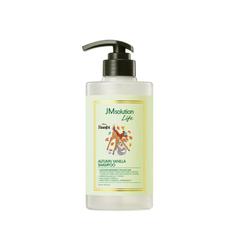 JMSOLUTION - Life Disney Autumn Vanilla Shampoo – Korea Cosmetics BN