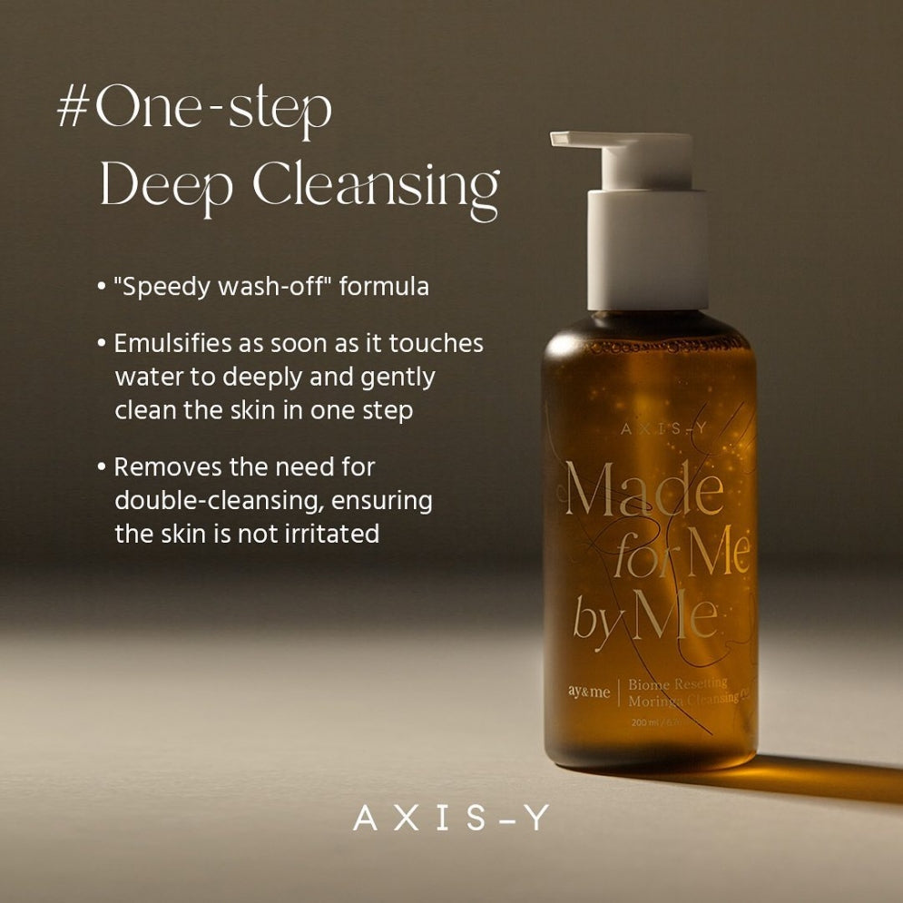 AXIS Y - Biome Resetting Moringa Cleansing Oil (Discounted)