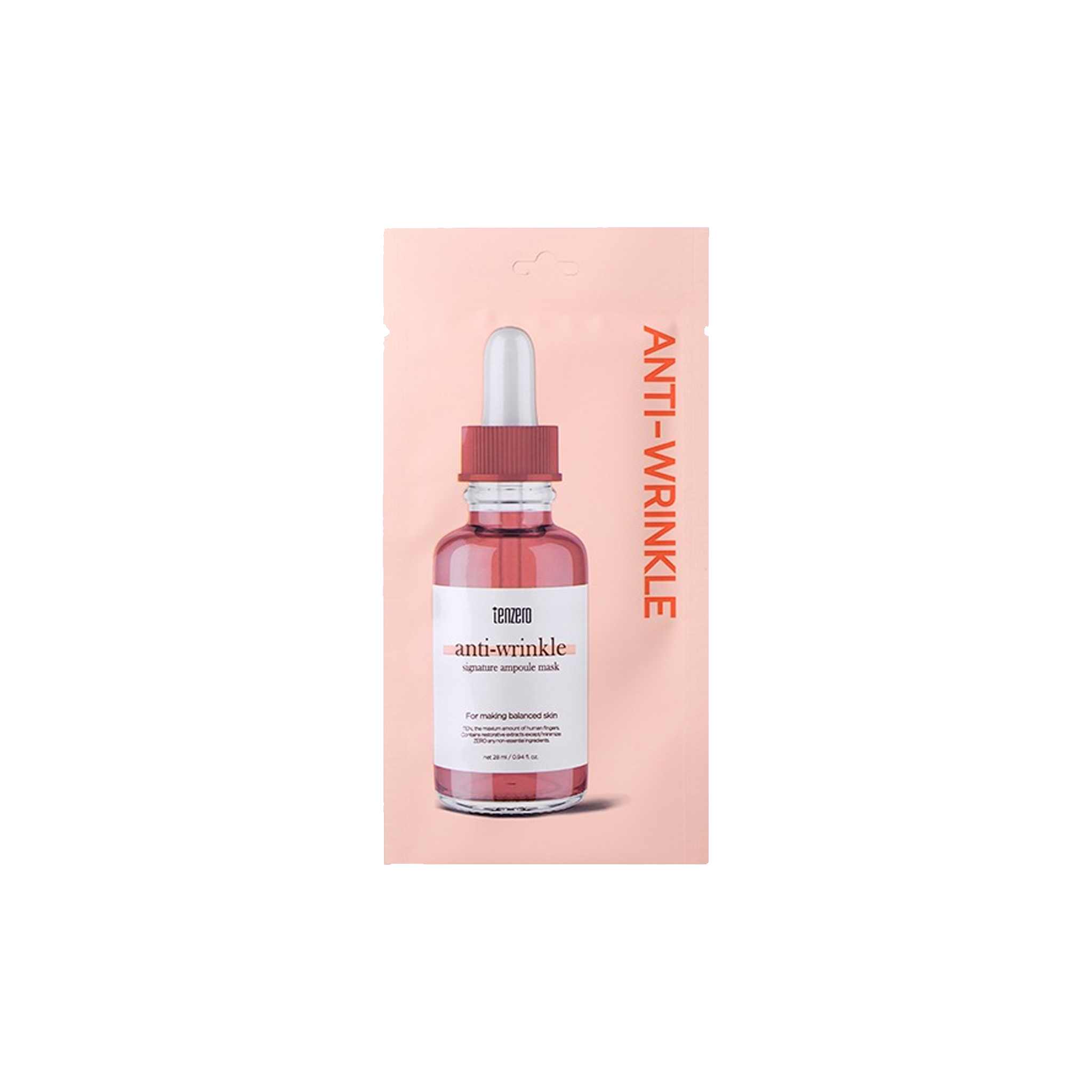 TENZERO - Signature Ampoule Mask Anti-Wrinkle – Korea
