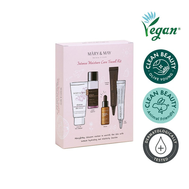 MARY & MAY - Intense Moisture Care Travel Kit