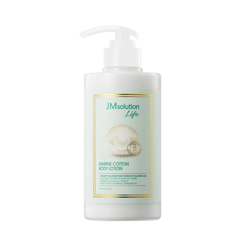 JMSOLUTION - Life Marine Cotton Body Lotion – Korea Cosmetics BN