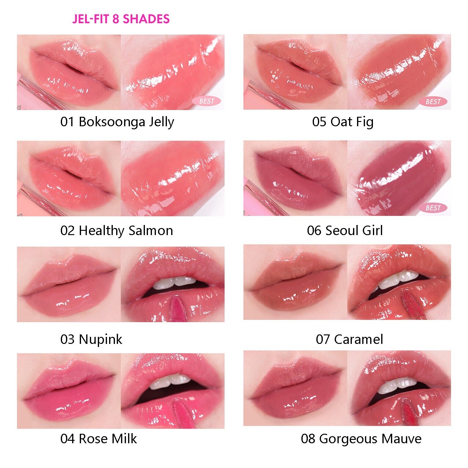 AMUSE - Jel-Fit Tint 03 Nupink (Discounted)