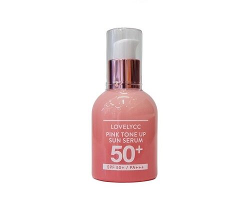 LOVELY CC - Sweet Pink Tone Up Sun Serum