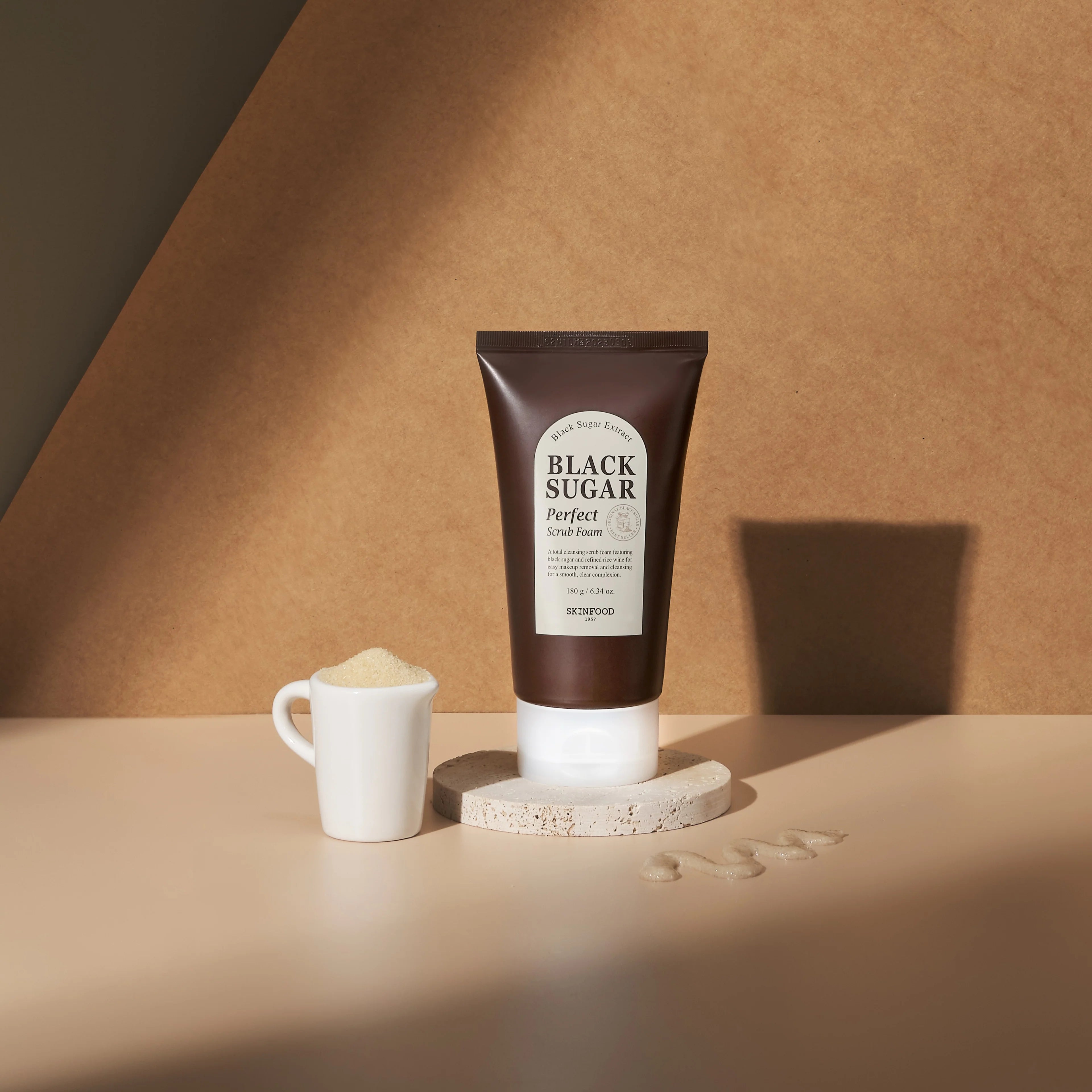 SKINFOOD - Black Sugar Perfect Scrub Foam