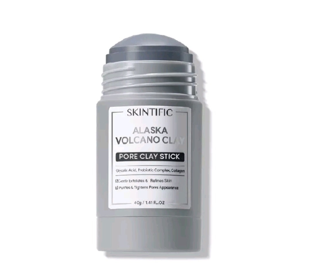 SKINTIFIC - Alaska Volcano Pore Clay Stick – Korea Cosmetics BN