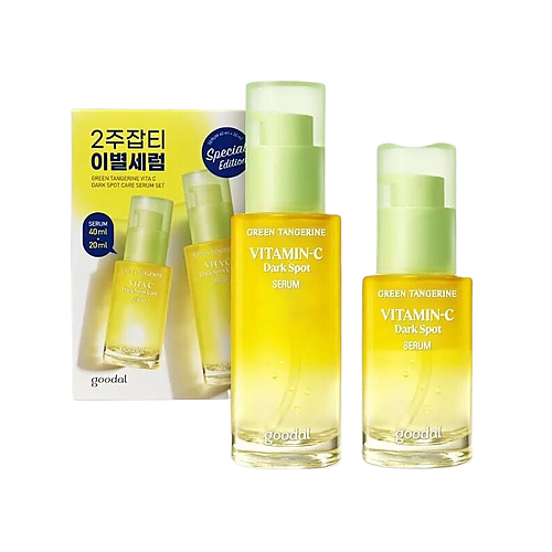 GOODAL - Green Tangerine Vita C Dark Spot Care Serum Set