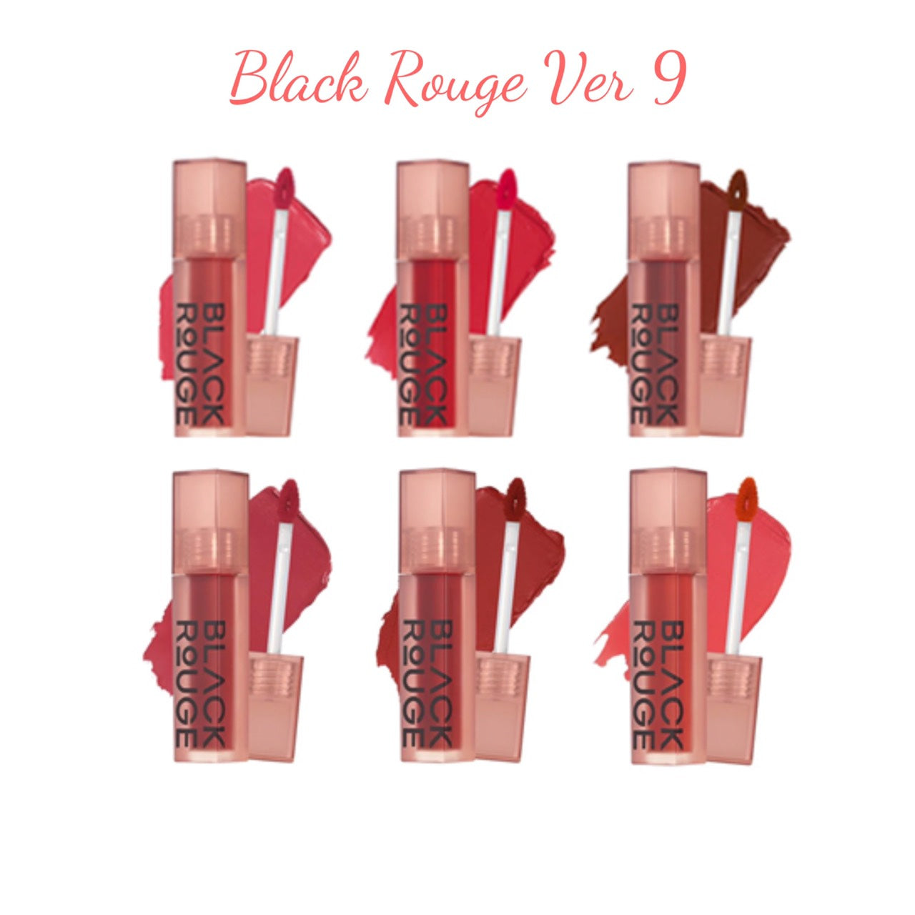 BLACK ROUGE - Air Fit Velvet Tint 9 A47 Lemonade Pink (Discounted)