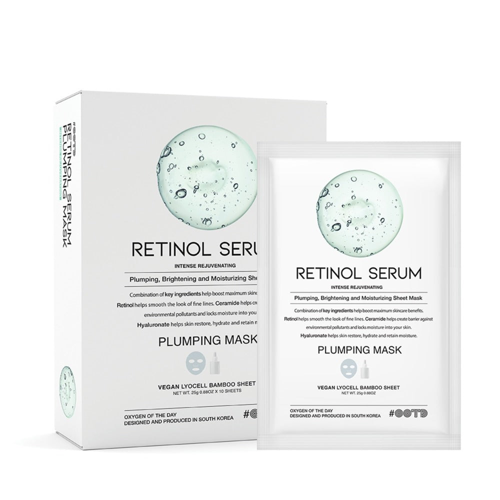 #OOTD - Retinol Serum Plumping Mask