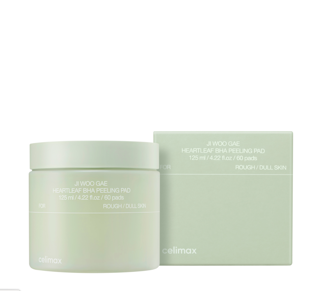 CELIMAX - Jiwoogae Heartleaf BHA Peeling Pad