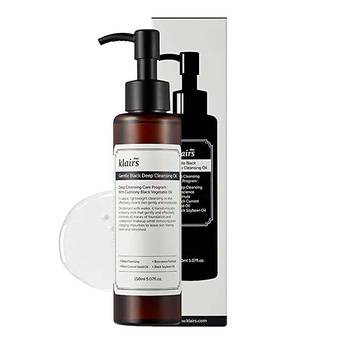 KLAIRS - Gentle Black Deep Cleansing Oil