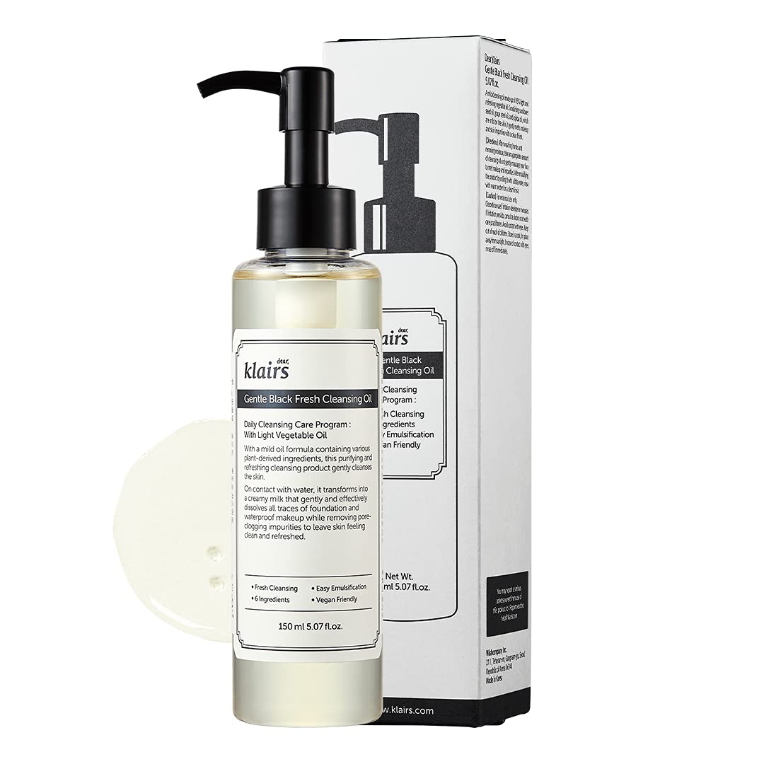 KLAIRS - Gentle Black Fresh Cleansing Oil