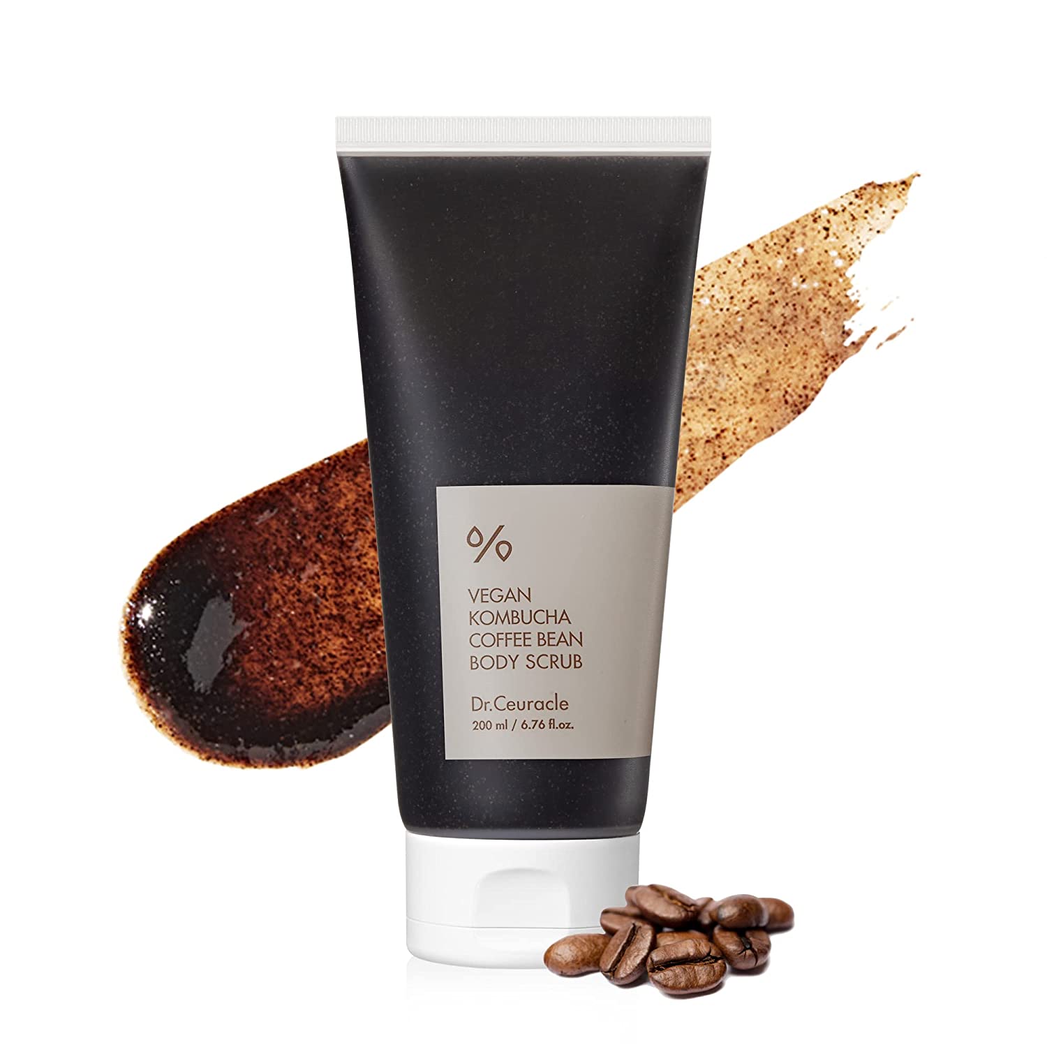 DR. CEURACLE - Vegan Kombucha Coffee Bean Body Scrub