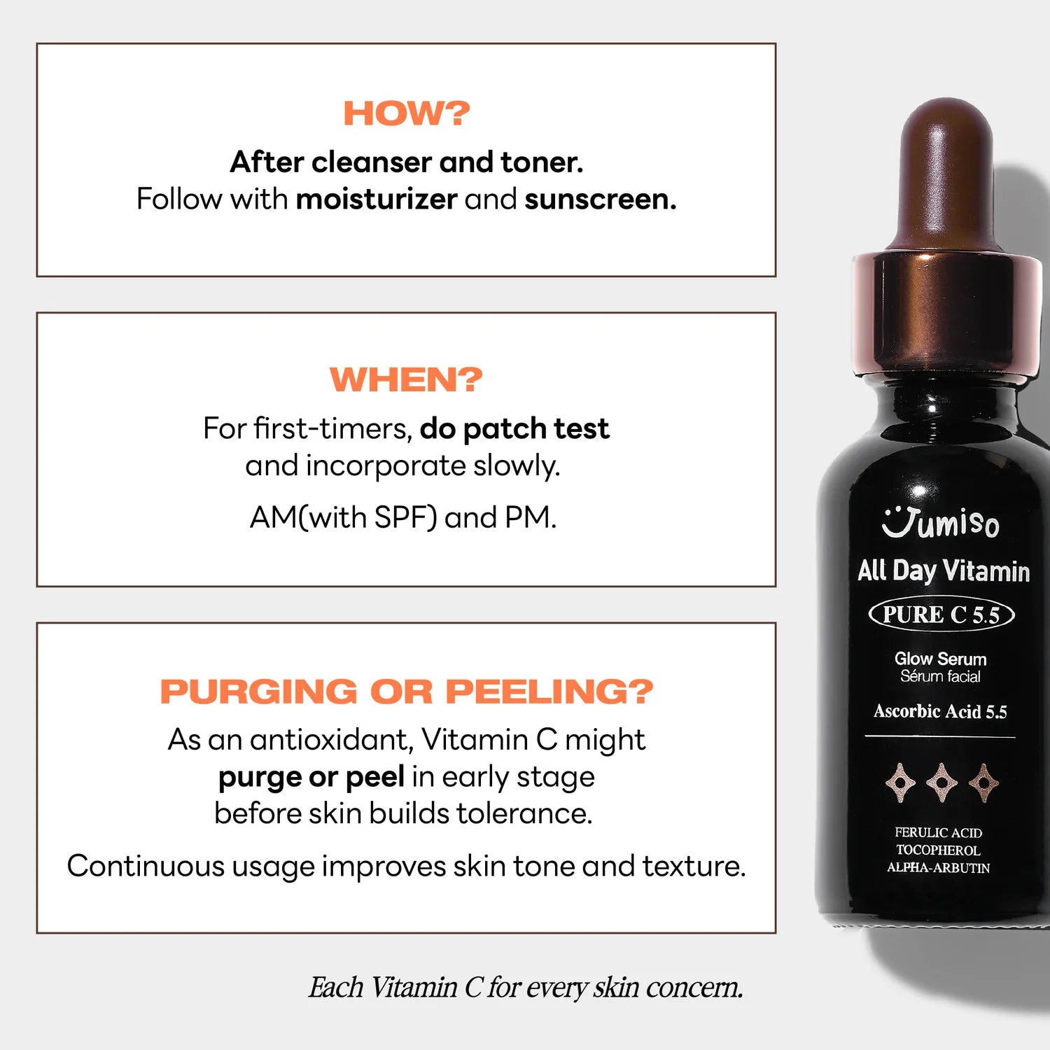 JUMISO - All Day Vitamin Pure C 5.5 Glow Serum