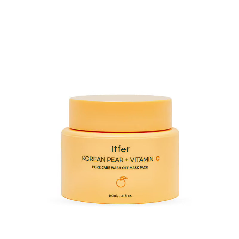 ITFER - Korean Pear + Vitamin C Pore Care Wash Off Mask Pack