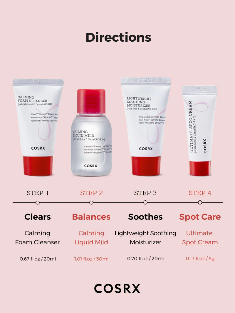 COSRX - Acne Hero Kit Mild