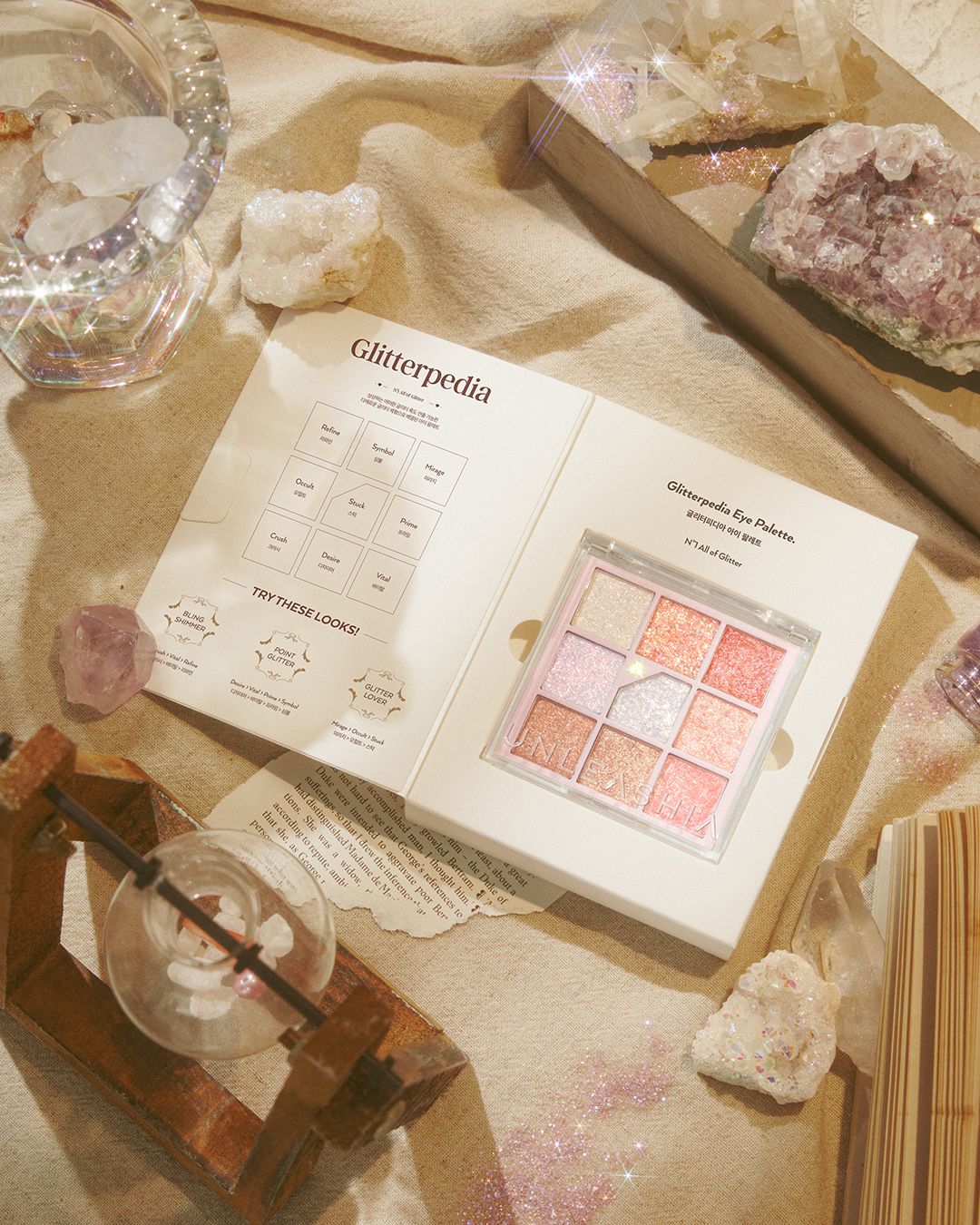 UNLEASHIA - Glitterpedia Eye Palette