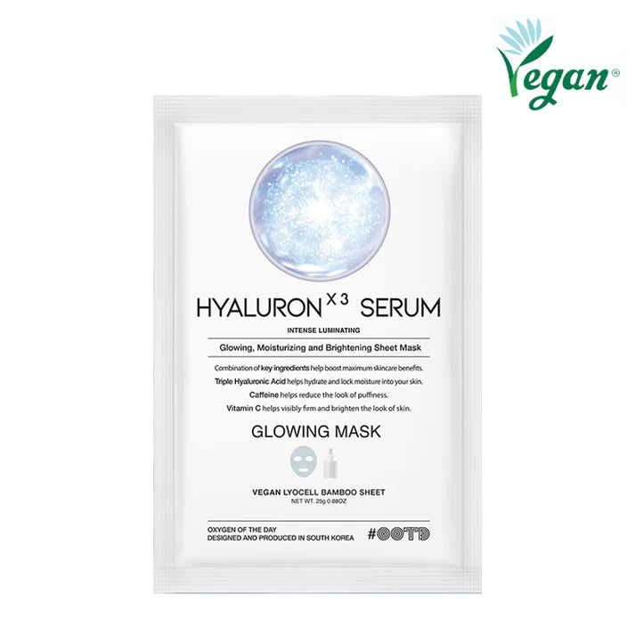 #OOTD - Triple Hyaluron Serum Glowing Mask
