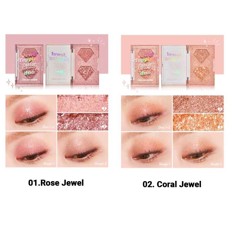 I'M MEME - Jewel Topping Glitter Duo