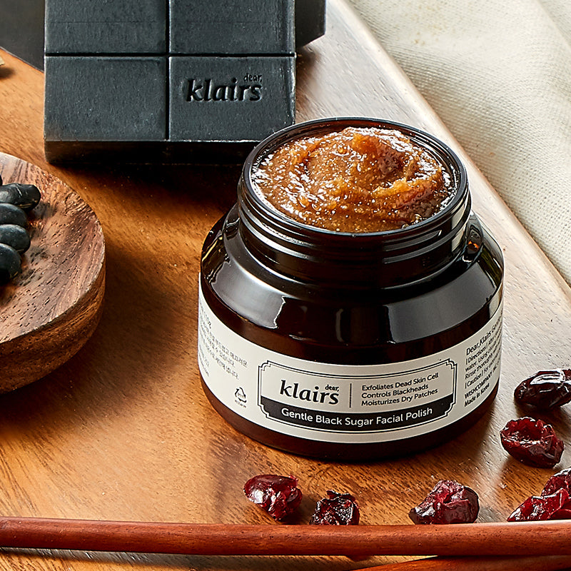 KLAIRS - Gentle Black Sugar Facial Polish