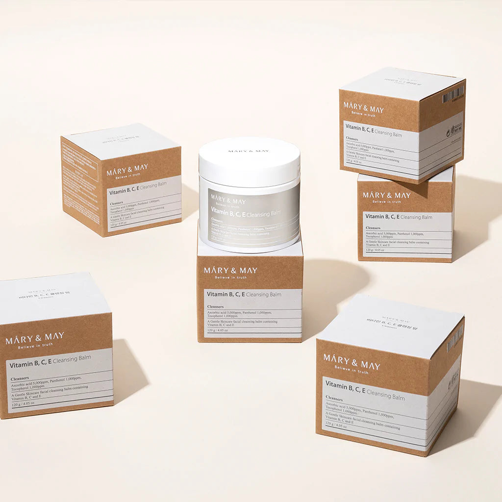 MARY & MAY - Vitamin B,C,E Cleansing Balm