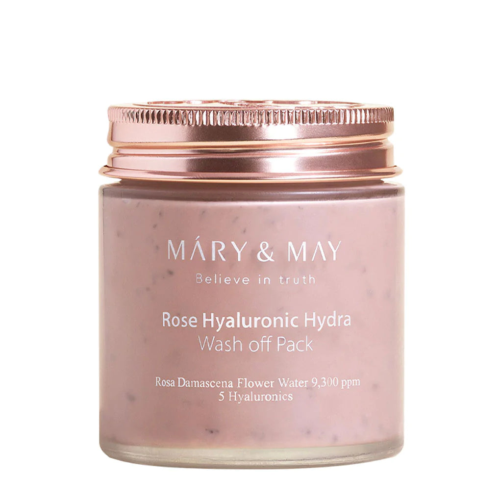 MARY & MAY - Rose Hyaluronic Hydra Wash Off Pack