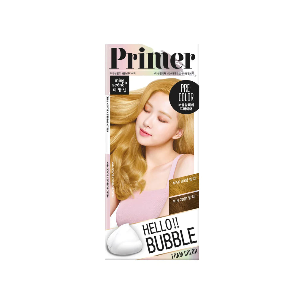 MISE EN SCÈNE - Hello Bubble x Blackpink Foam Color Hair Dye