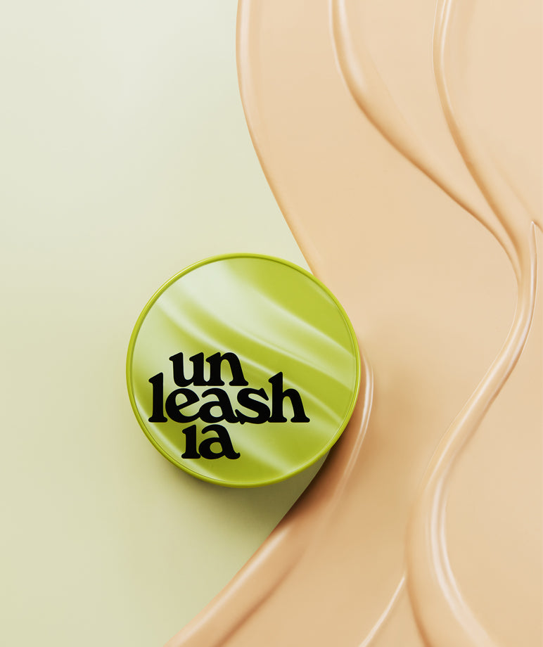 UNLEASHIA - Satin Wear Healthy Green Cushion